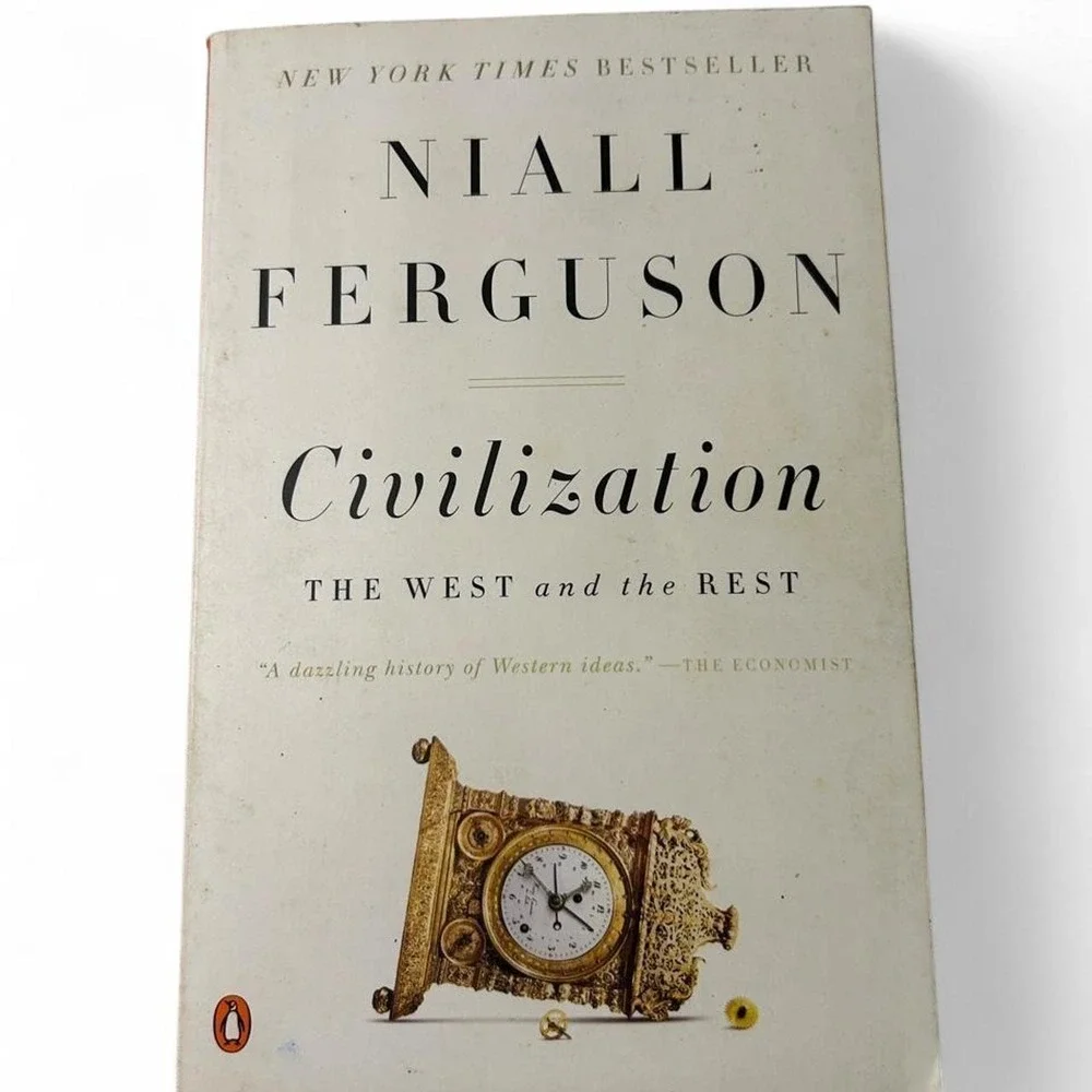 Niall Ferguson Civilization The West and the Rest History Paperback Book